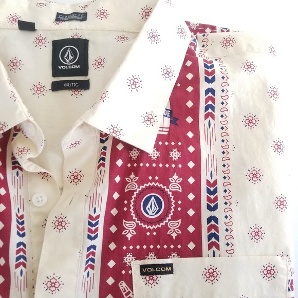 2/$45 Volcom button down shirt - Picture 4 of 5